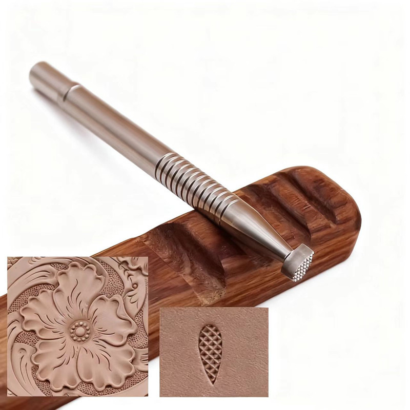 Leather Stamp Set - Zestaw stempli do arabezku S1.5x4/M2.2x6/L3x8mm -
