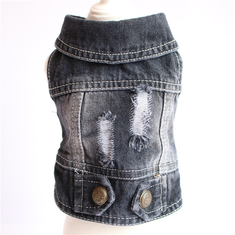 Leather Work Vest - Hurtownia ubranek dla zwierząt Moda Klasyczne