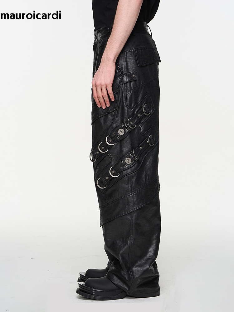 Mauroicardi Wiosna Jesień Cool – Leather Work Pants recenzja i cena