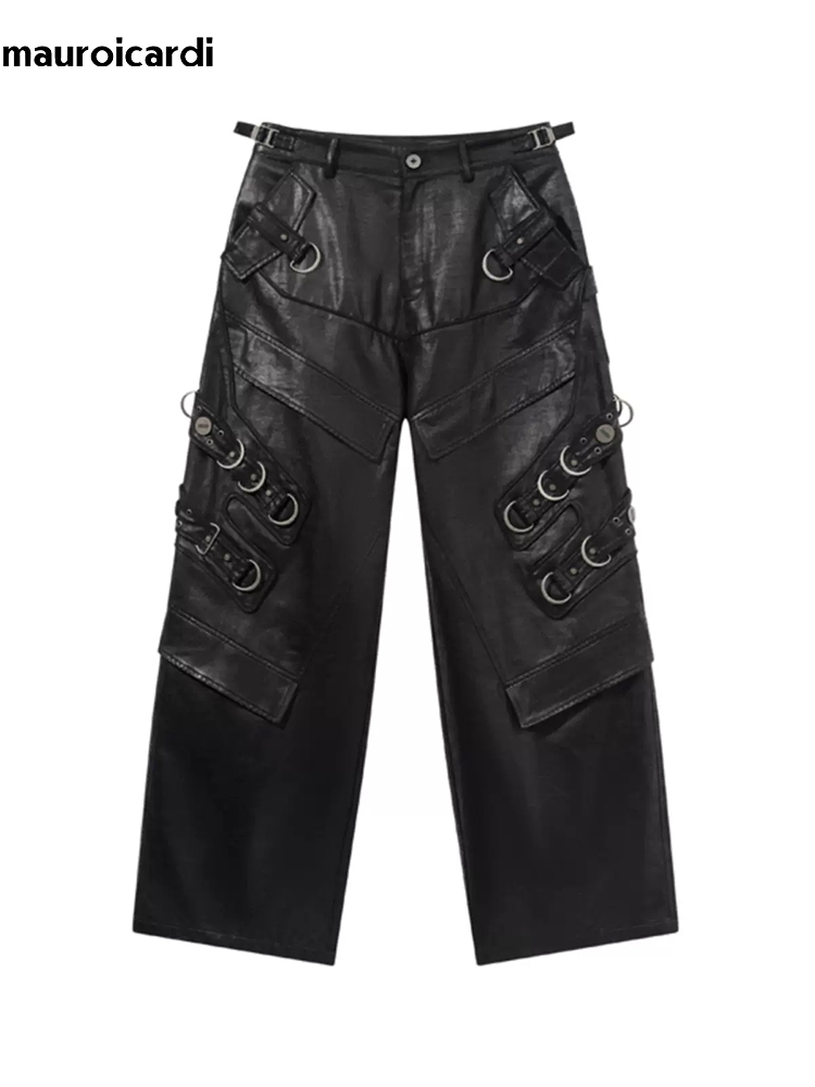 Mauroicardi Wiosna Jesień Cool – Leather Work Pants recenzja i cena