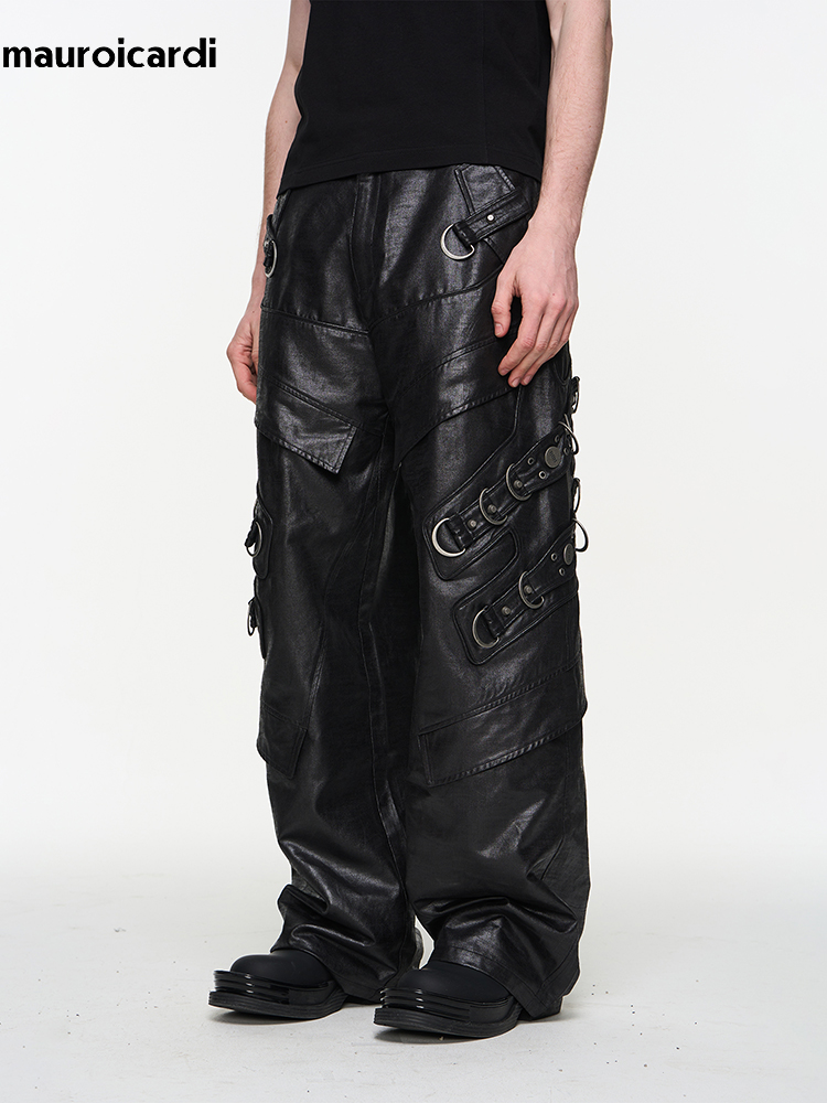Mauroicardi Wiosna Jesień Cool – Leather Work Pants recenzja i cena