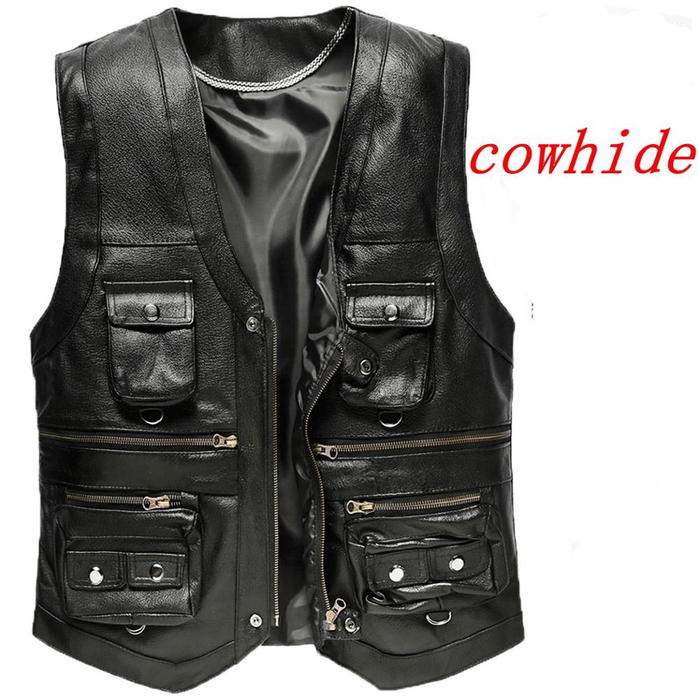 2023 skóra bydlęca kamizelka z – Leather Work Vest recenzja i cena