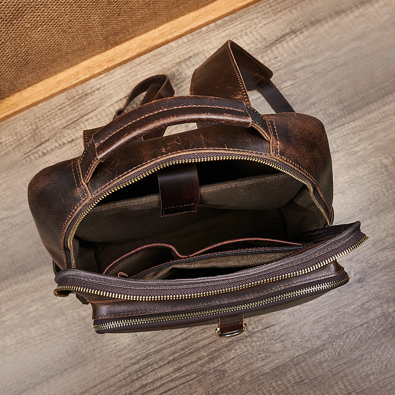 Męski plecak na laptopa z wosk – Leather Work Backpack recenzja i cena
