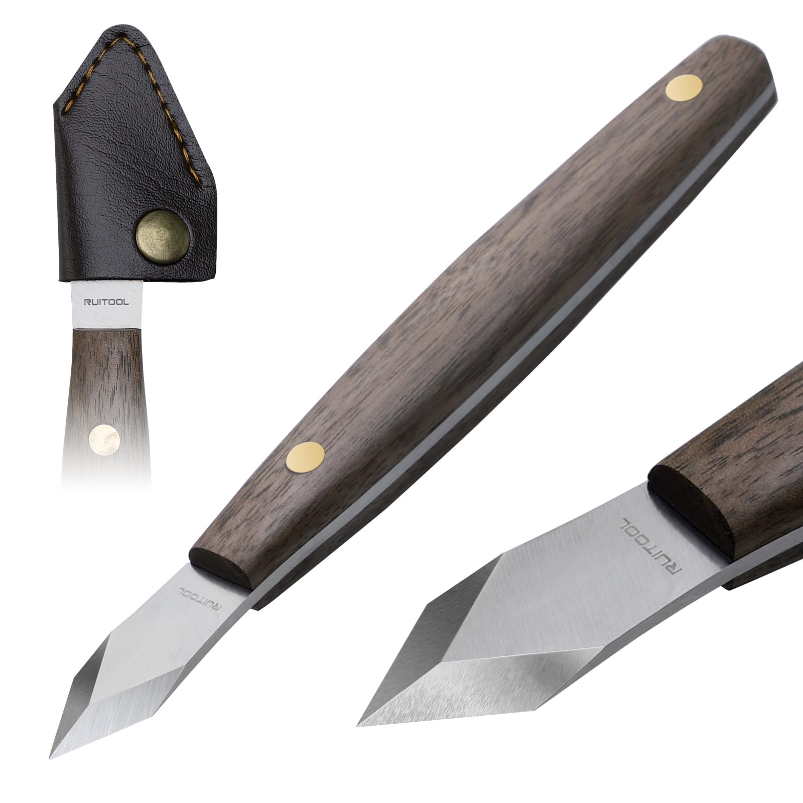 RUITOOL Nóż do znakowania Stal – Leatherwork Knife Sheath recenzja i cena