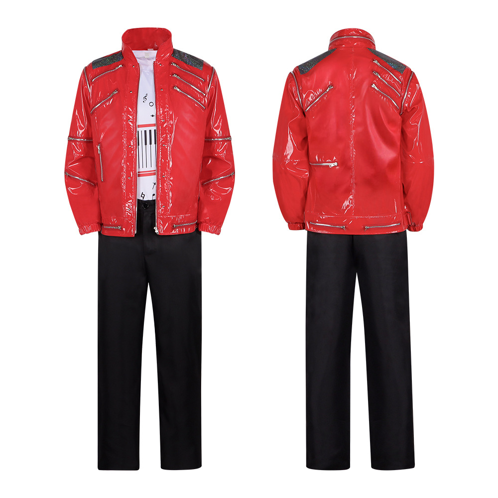 Męska Czerwona Skórzana Kurtka – Leather Work Pants recenzja i cena