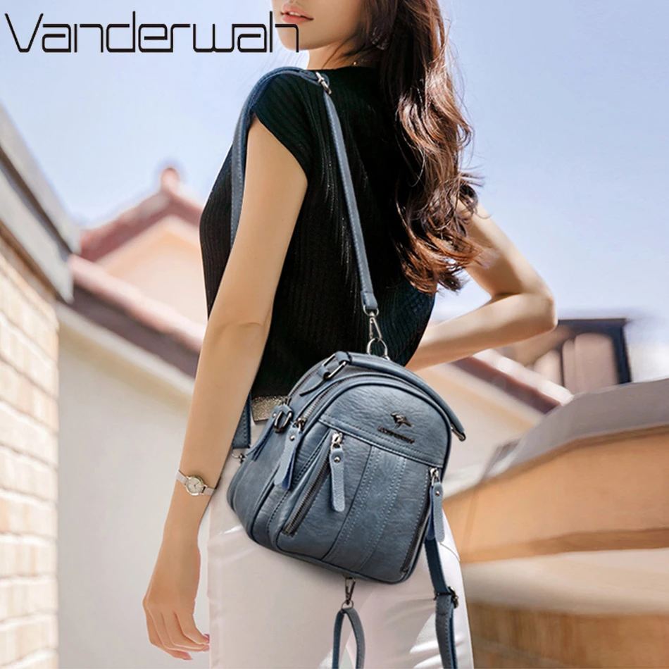 Skórzane plecaki 4 w 1. Wielof – Leather Work Backpack recenzja i cena
