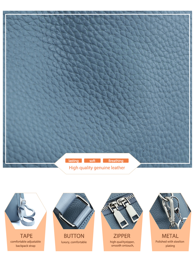 Plecak damski Zency z prawdziw – Leather Work Backpack recenzja i cena