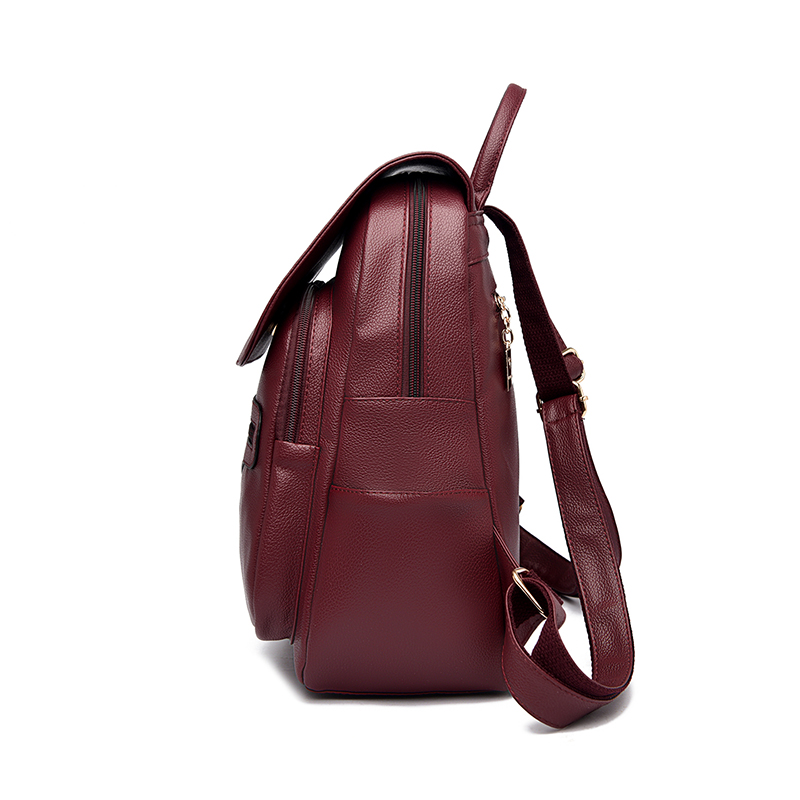 Nowy plecak damski 2026, wysok – Leather Work Backpack recenzja i cena