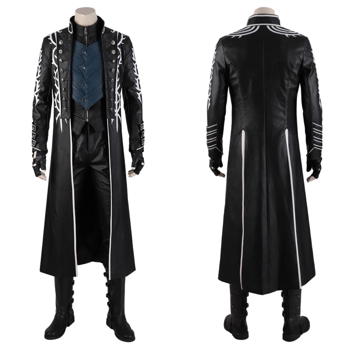 Kostium Cosplay Vergila z gry  – Leather Work Vest recenzja i cena