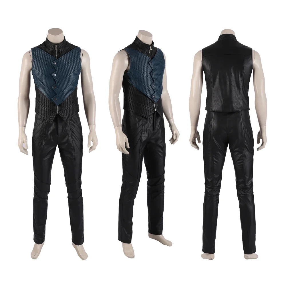 Kostium Cosplay Vergila z gry  – Leather Work Vest recenzja i cena