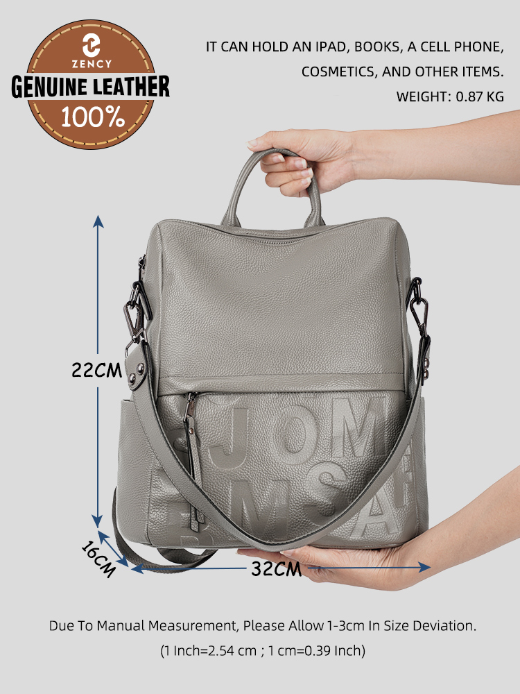 Plecak Zency Premium z prawdzi – Leather Work Backpack recenzja i cena
