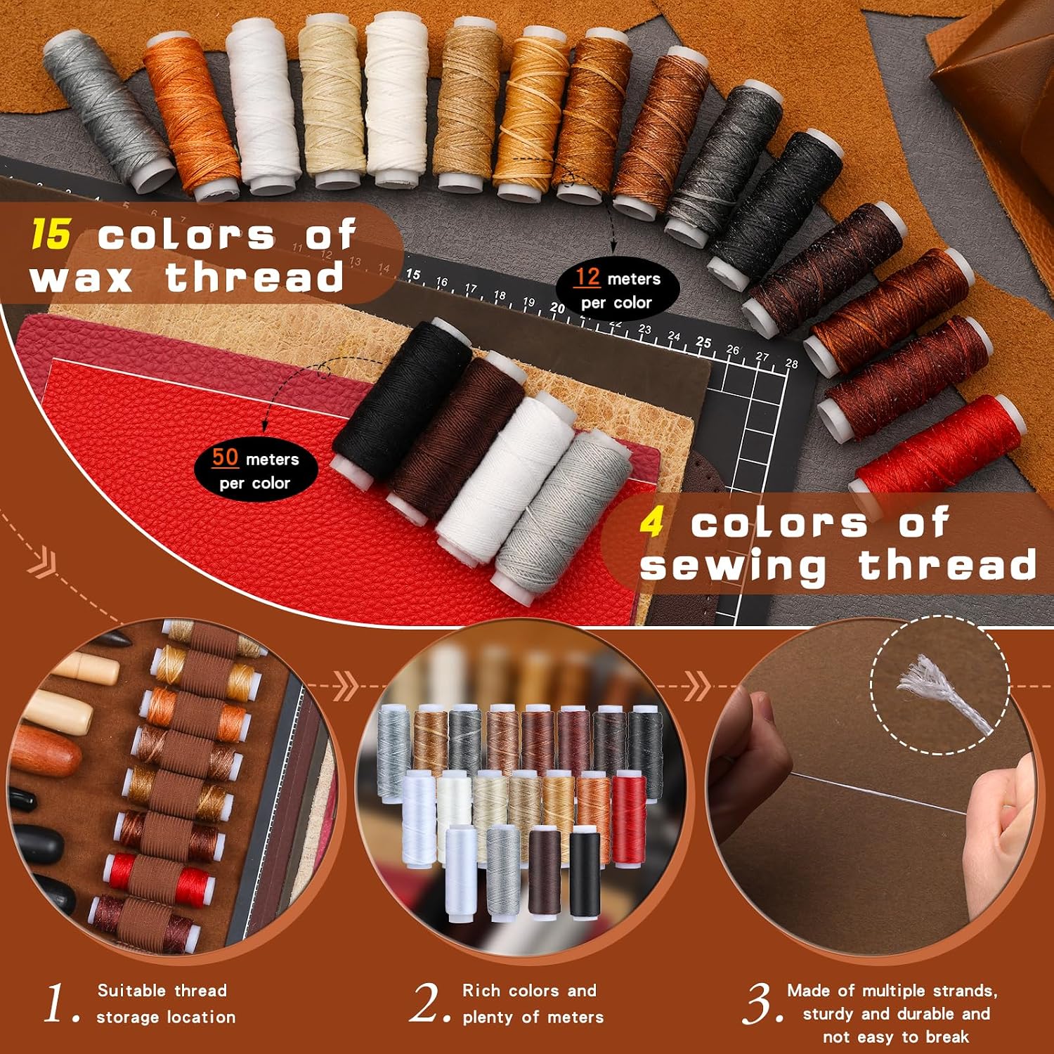 Zestaw narzędzi do obróbki skó – Leather Work Leather recenzja i cena