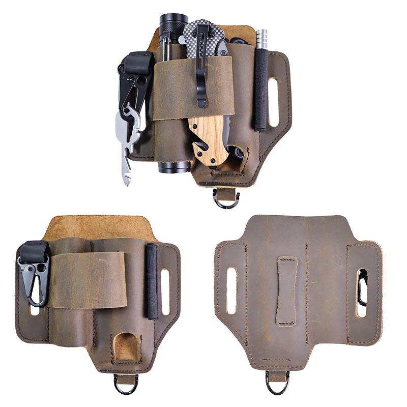 Taktyczna saszetka z prawdziwe – Leatherwork Knife Sheath recenzja i cena