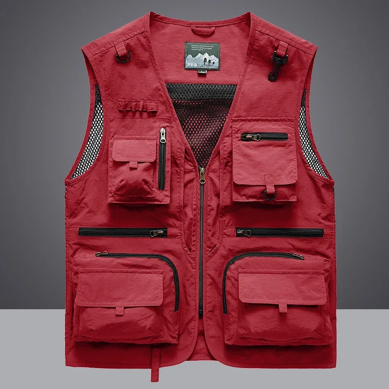 Letnia męska kamizelka robocza – Leather Work Vest recenzja i cena