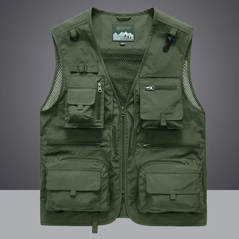 Letnia męska kamizelka robocza – Leather Work Vest recenzja i cena