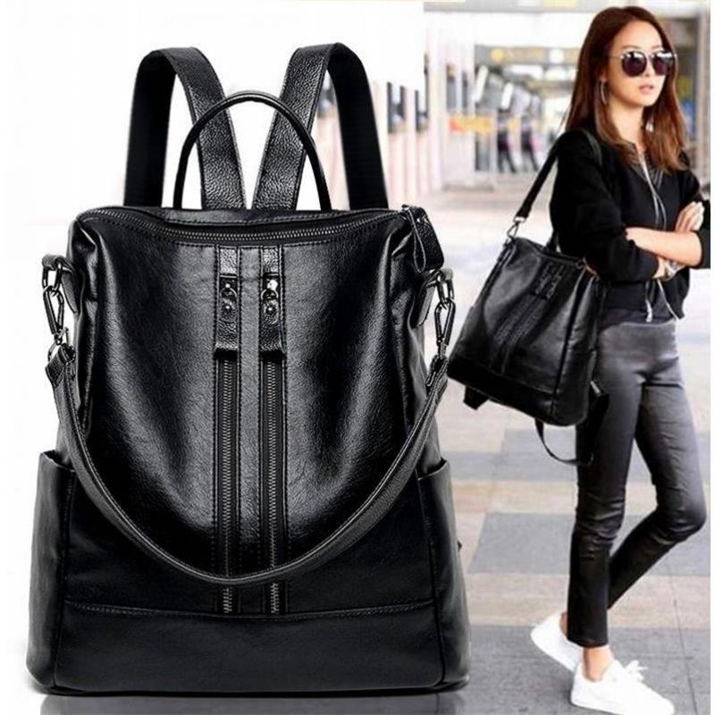 Damski plecak ze skóry ekologi – Leather Work Backpack recenzja i cena