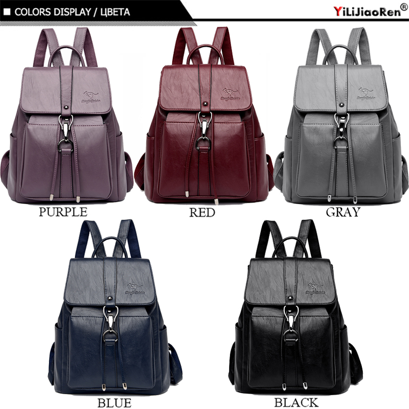 Plecak antykradzieżowy damska  – Leather Work Backpack recenzja i cena