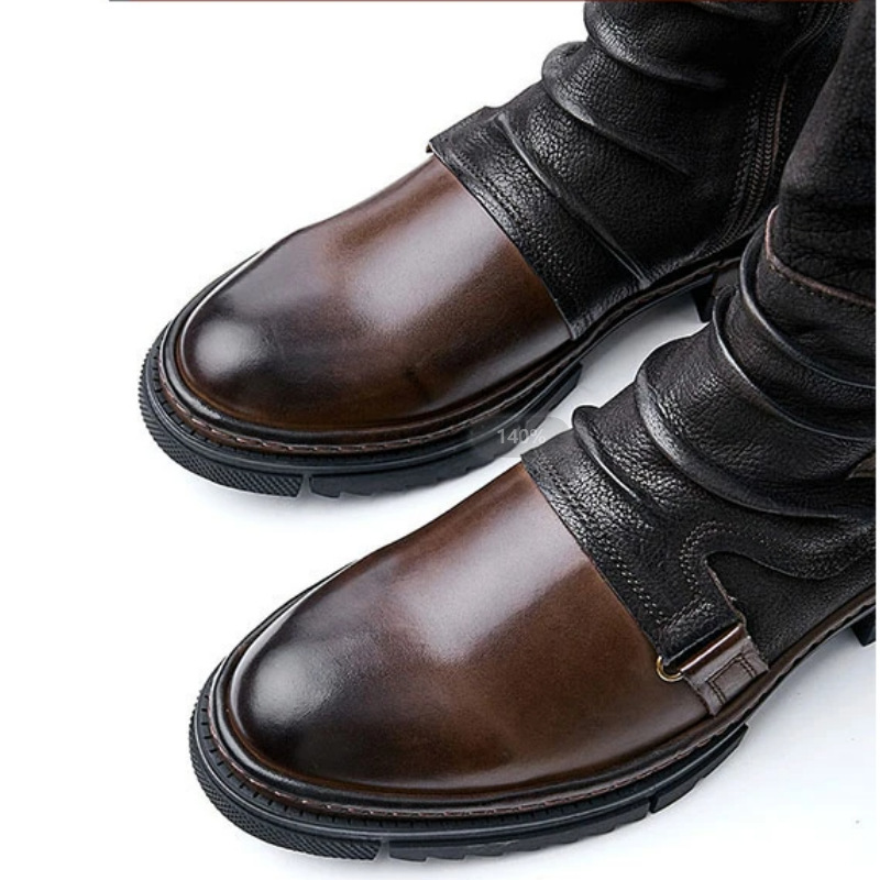 Męskie Średniowieczne Retro Bu – Leather Work Pants recenzja i cena