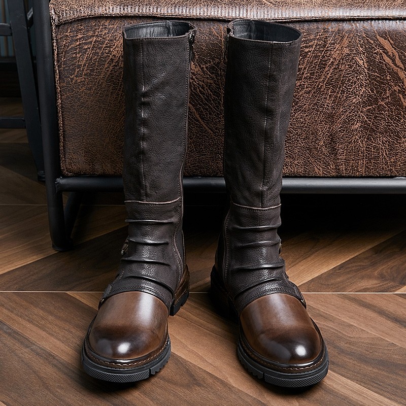 Męskie Średniowieczne Retro Bu – Leather Work Pants recenzja i cena