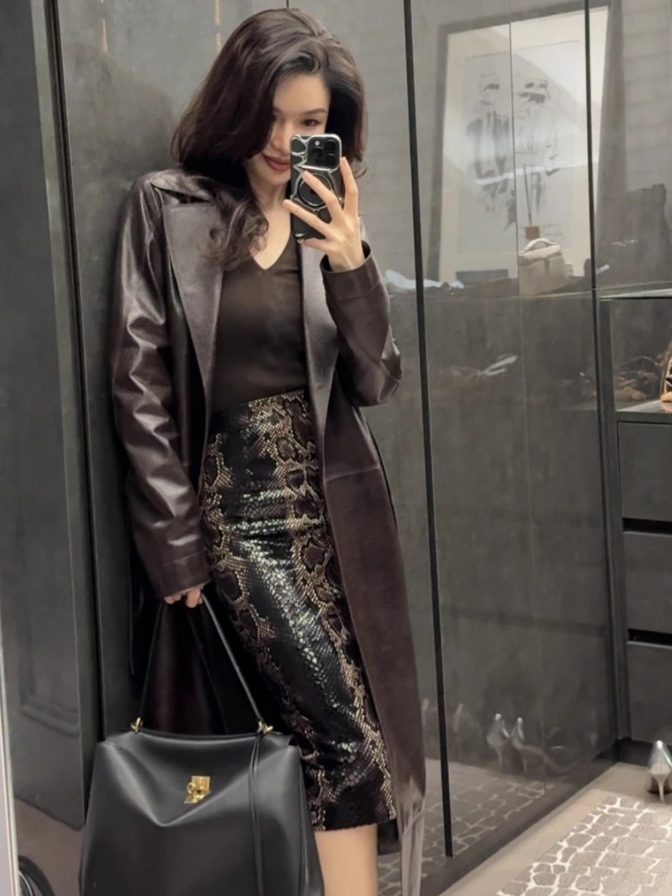 Włoski projektant biurowa, dam – Leather Works Belt recenzja i cena