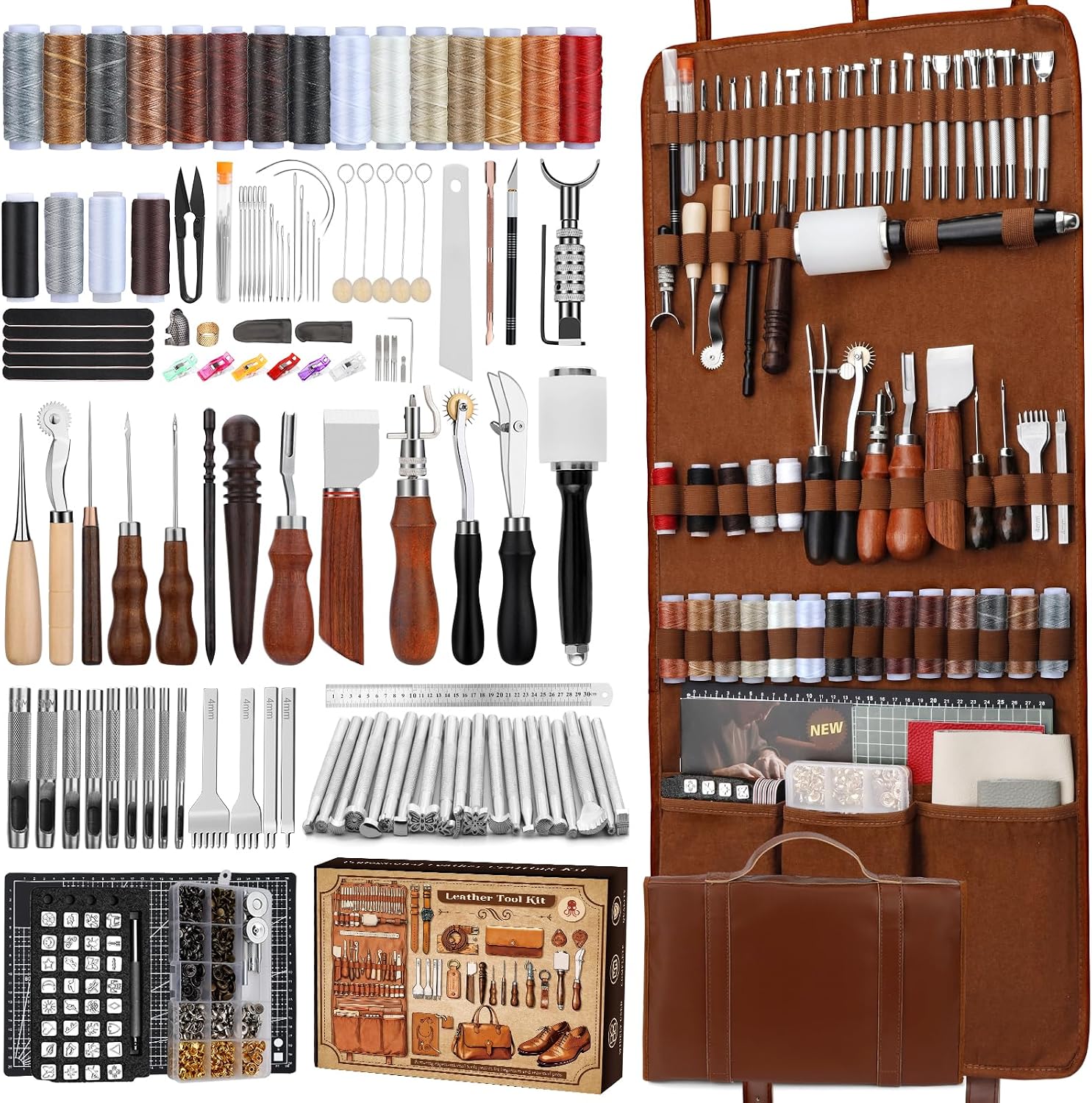 Zestaw do obróbki skóry, narzę – Leather Work Leather recenzja i cena