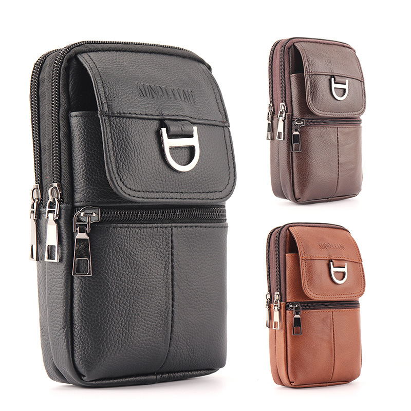 Męska skórzana torba na pas -  – Leather Work Backpack recenzja i cena