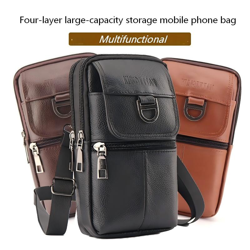 Męska skórzana torba na pas -  – Leather Work Backpack recenzja i cena