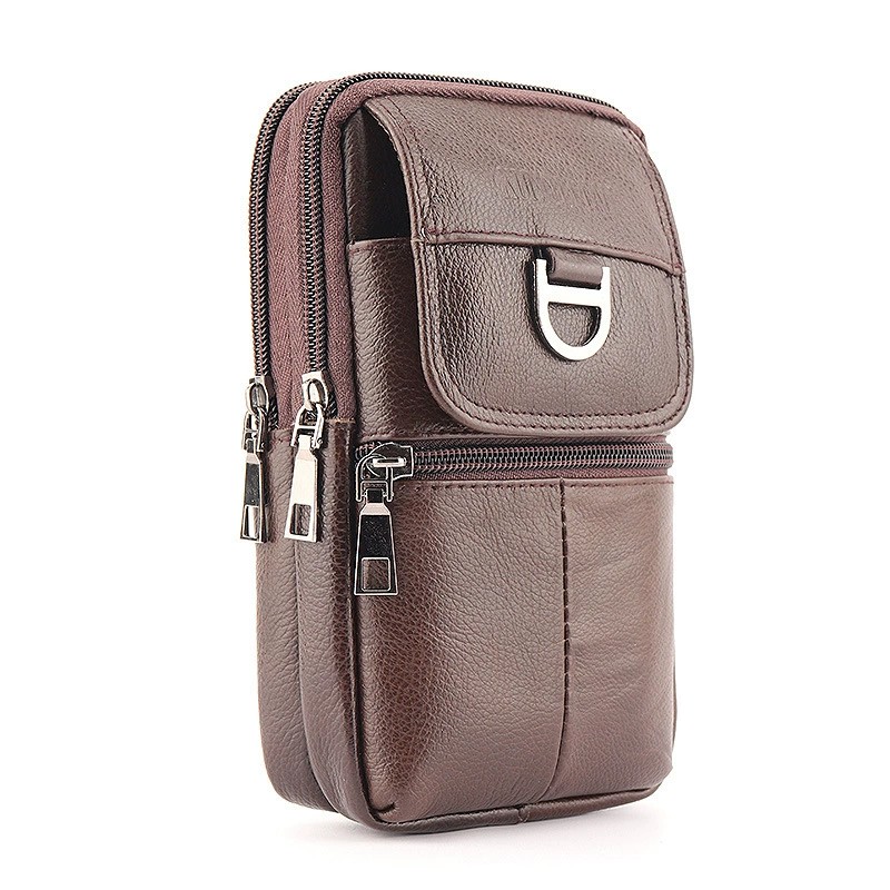 Męska skórzana torba na pas -  – Leather Work Backpack recenzja i cena