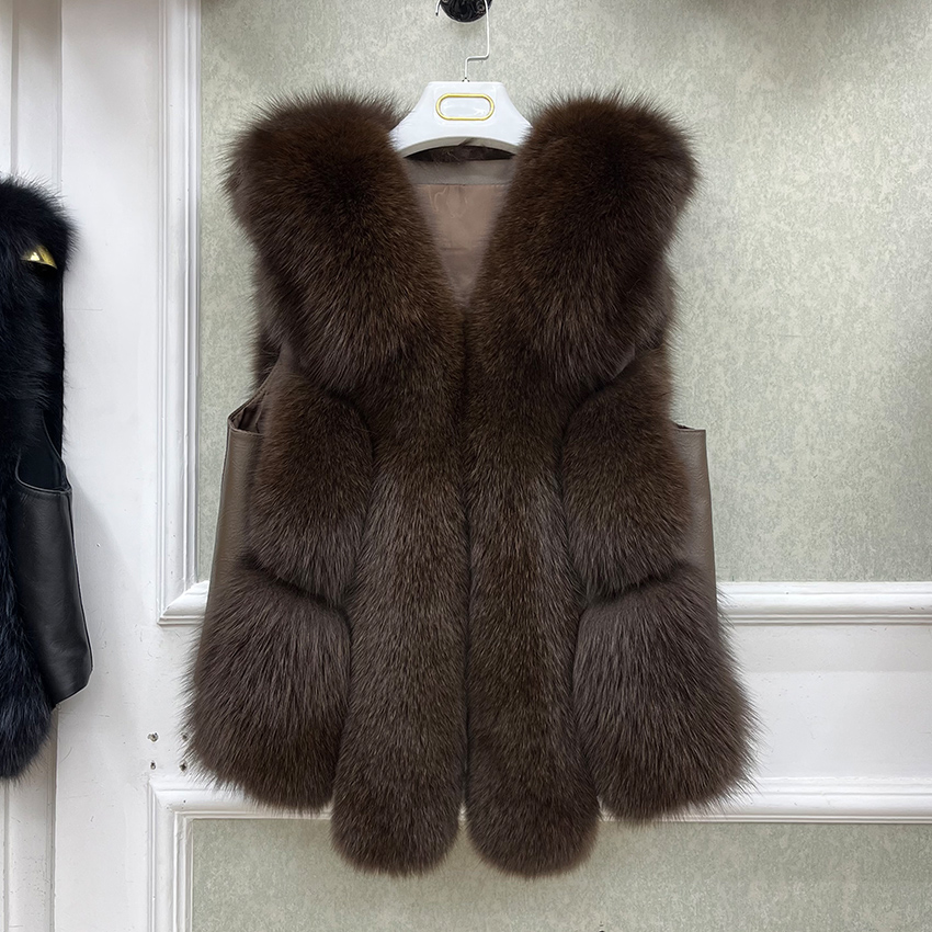 Damska ciepła kurtka/płaszcz n – Leather Work Vest recenzja i cena