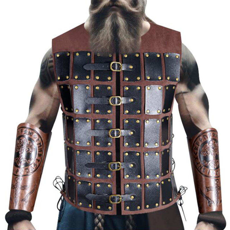 Średniowieczna Zbroja na Klatk – Leather Work Vest recenzja i cena